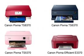 Canon дополняет серию Pixma новыми моделями