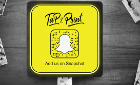 Social Playground заполучила первый Snapchat-принтер