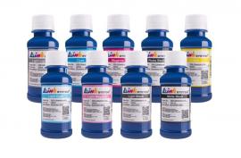 Комплект ультрахромных чернил INKSYSTEM для Epson 3880, 7890, 9890, 7880, 9880 9 цветов (100 ml)