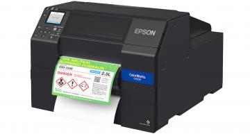 Встречайте новые этикеточные принтеры ColorWorks от Epson