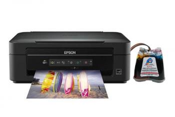 МФУ Epson Stylus SX235W с СНПЧ и чернилами