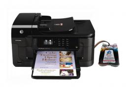 МФУ HP OfficeJet 6500A Plus с СНПЧ и чернилами