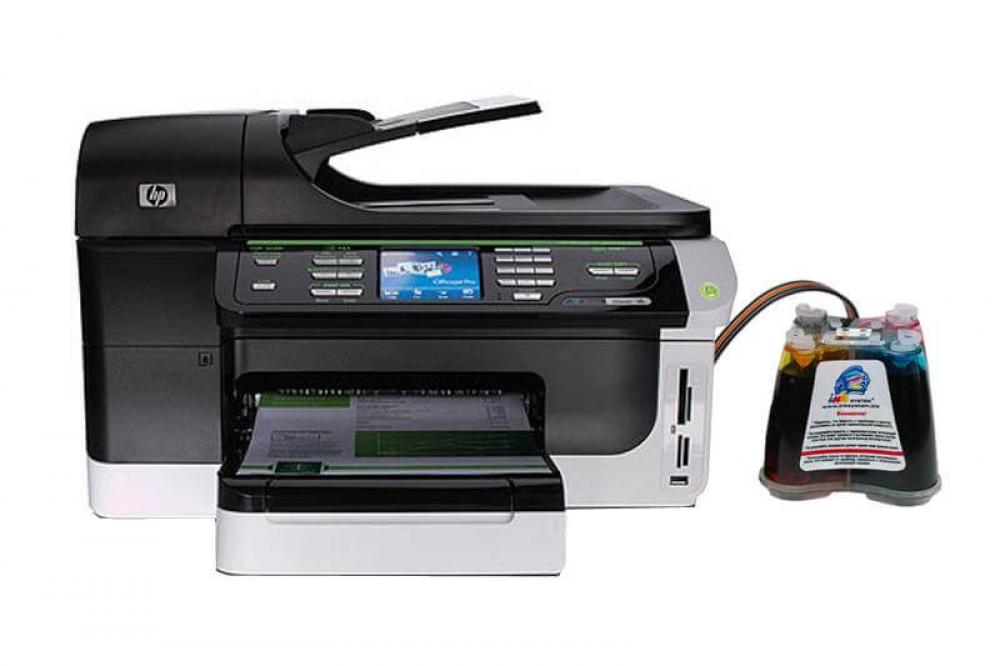 изображение МФУ HP OfficeJet 8500A Plus с СНПЧ и чернилами - изображение 1