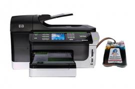 МФУ HP OfficeJet 8500A Plus с СНПЧ и чернилами