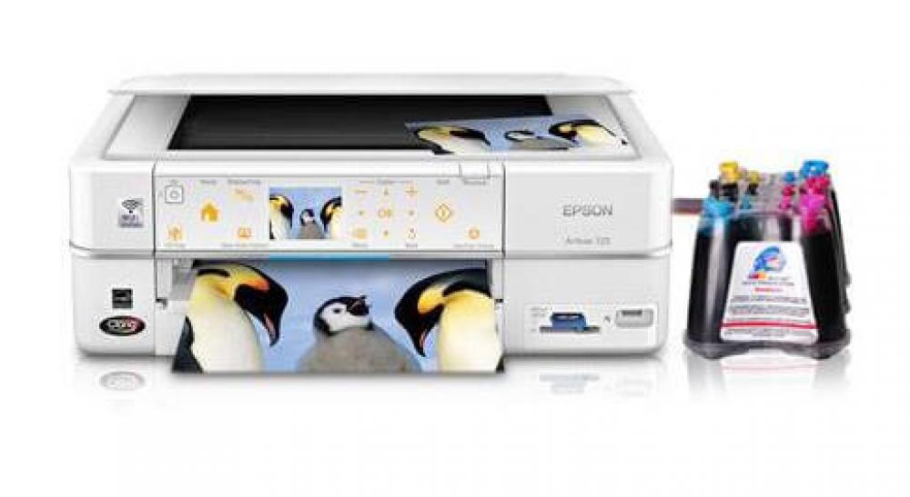 изображение МФУ Epson Artisan 725 Arctic Edition с СНПЧ и чернилами - изображение 1