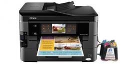 МФУ Epson WorkForce 845 с СНПЧ и чернилами МФУ Epson WorkForce 845 с СНПЧ и чернилами