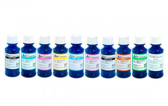 изображение Комплект ультрахромных чернил INKSYSTEM для Epson WT7900 10 цветов (100 ml)
