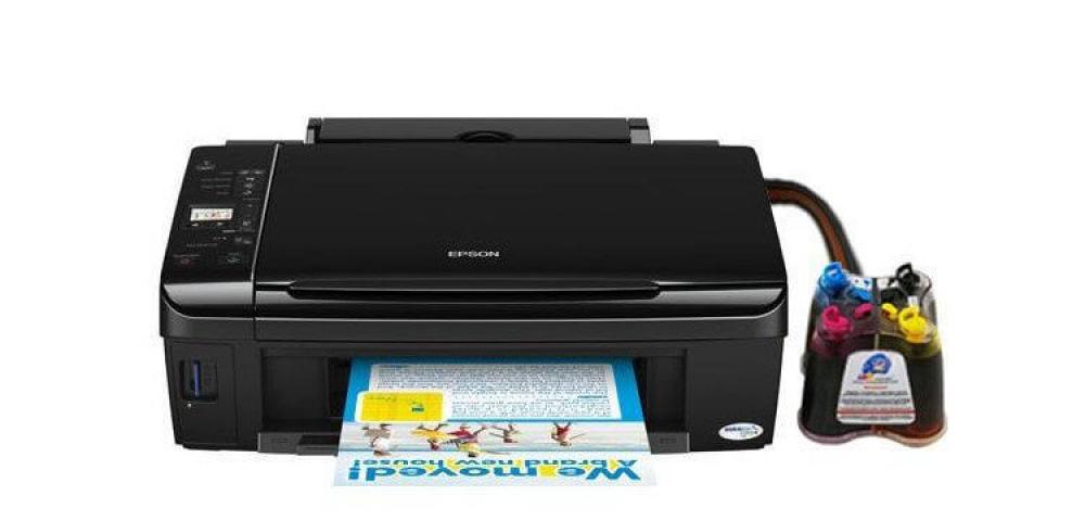 изображение МФУ Epson Stylus NX420 Refurbished by Epson с СНПЧ и чернилами - изображение 1