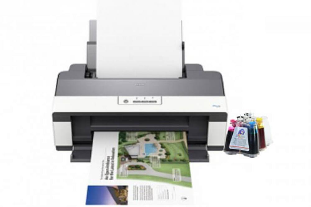 изображение Принтер Epson WorkForce 1100 Refurbished by Epson с СНПЧ и чернилами - изображение 1