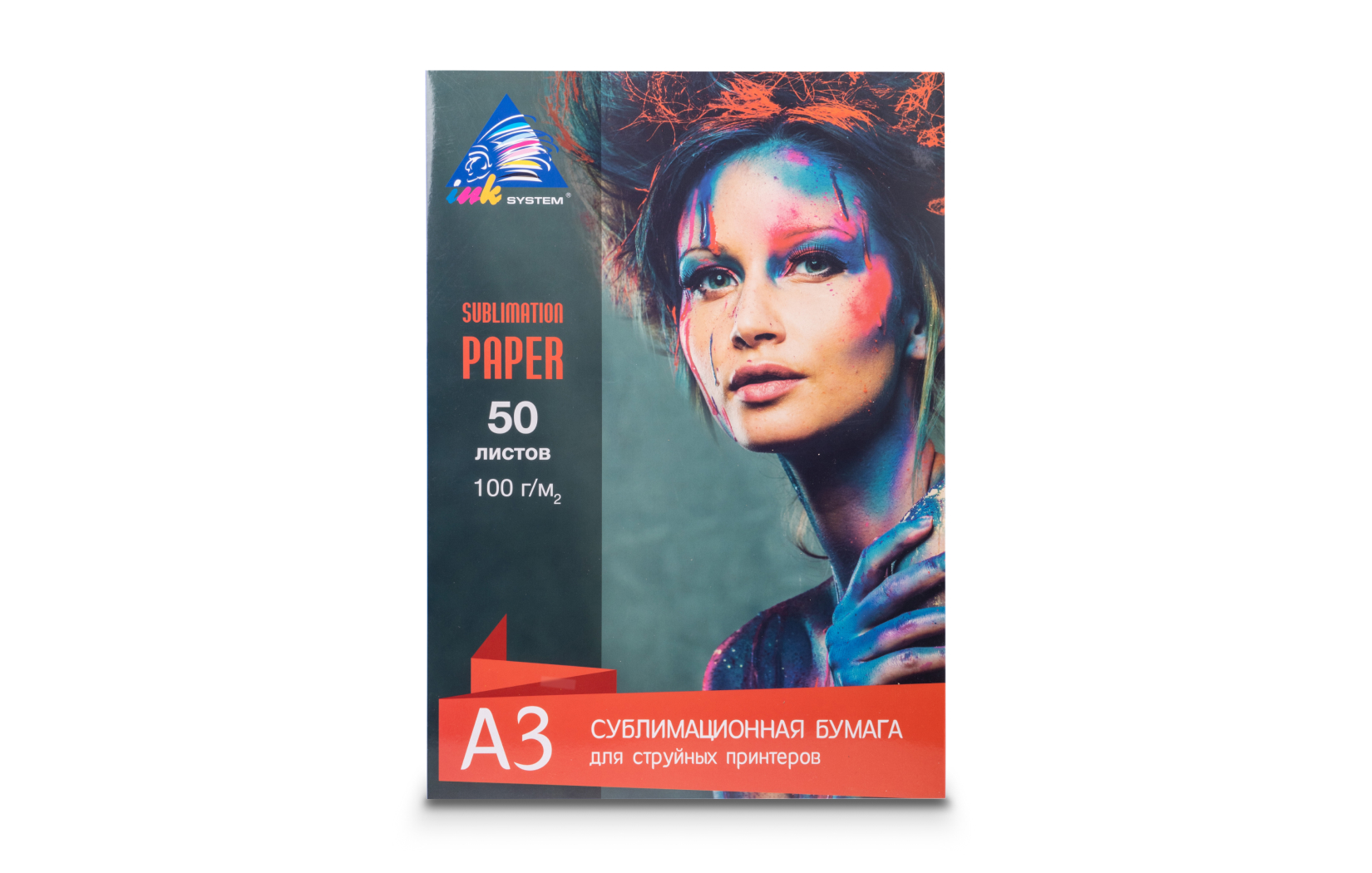 изображение Сублимационная бумага INKSYSTEM Sublimation Transfer Paper 100g, A3, 50 листов