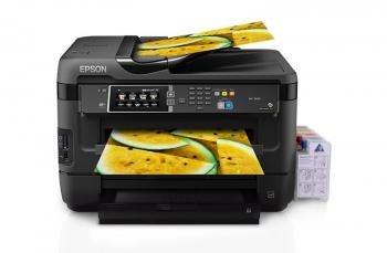 МФУ Epson Workforce WF-7620 Refurbished by Epson с СНПЧ и чернилами