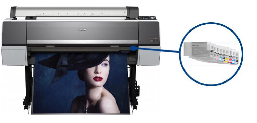 изображение Плоттер Epson SureColor SC-P8000 с ПЗК и чернилами - изображение 1