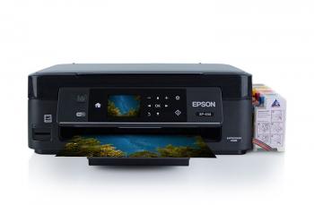 МФУ Epson Expression Home XP-434 с СНПЧ и чернилами