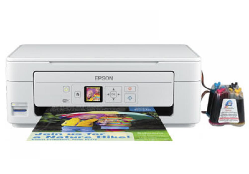 МФУ Epson Expression Home XP-345 с СНПЧ картинка Алмата - изображение 1