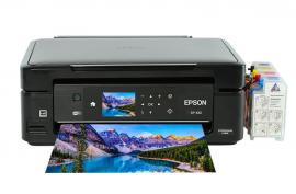 МФУ Epson Expression Home XP-432 с СНПЧ и чернилами