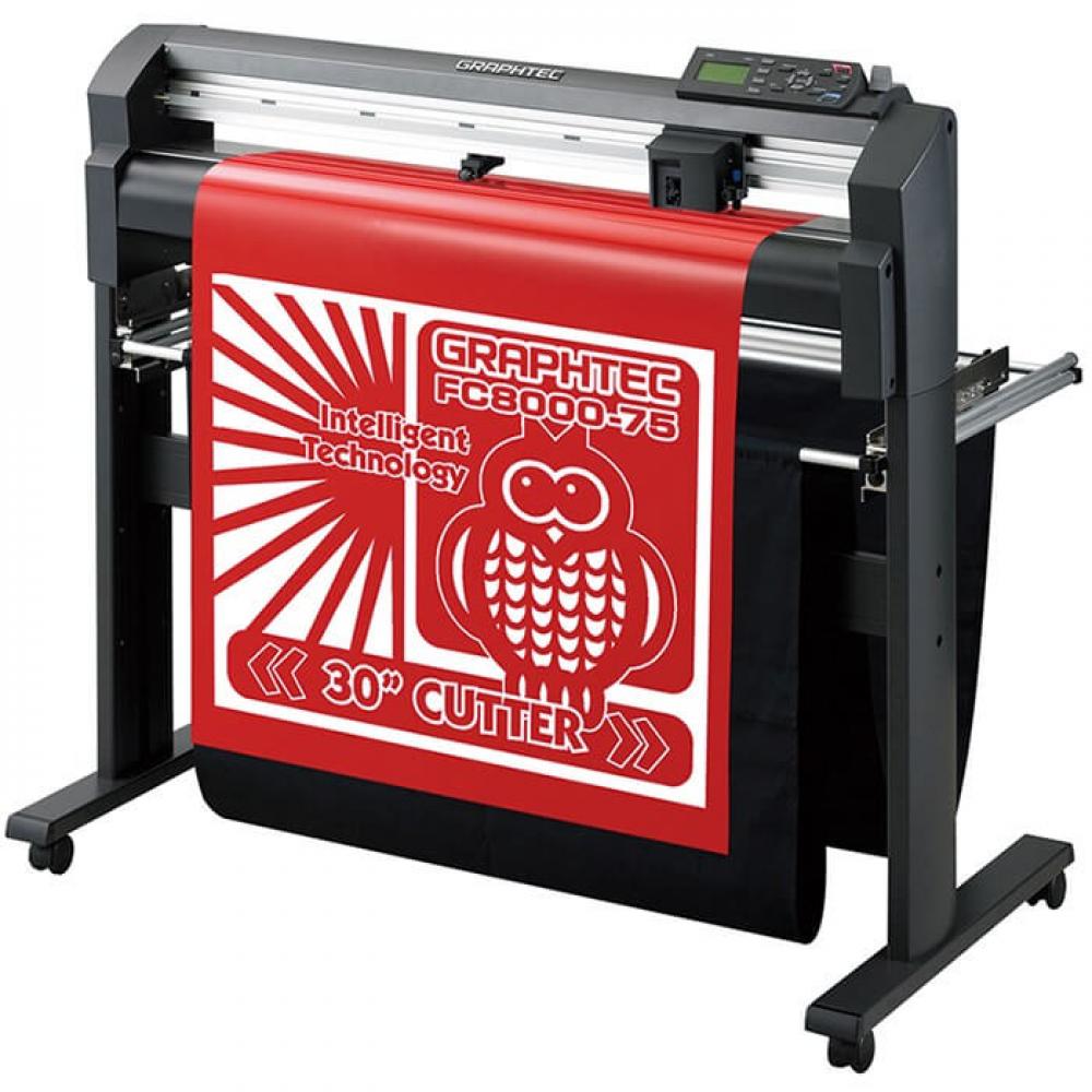 фото Режущий плоттер Graphtec FC8600-75 со стендом и корзиной