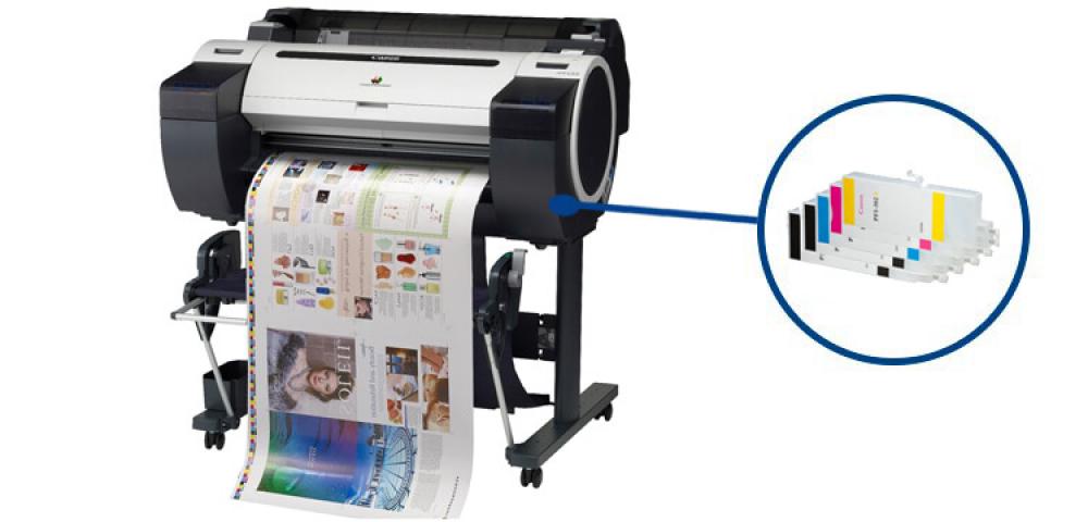 Плоттер Canon imagePROGRAF IPF680 с ПЗК картинка Алмата - изображение 1