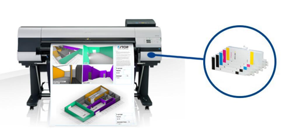 Плоттер Canon imagePROGRAF IPF830 с ПЗК фото Казахстан - изображение 1