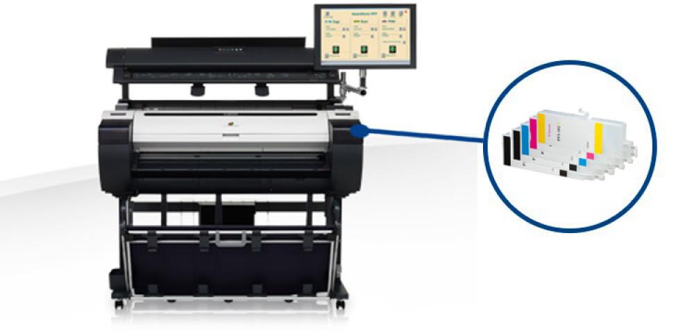 Плоттер Canon imagePROGRAF iPF785 MFP M40 Solution с ПЗК фото Казахстан - изображение 1