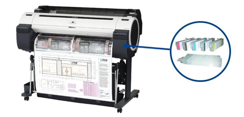 Плоттер Canon imagePROGRAF IPF770 с ПЗК картинка Алмата - изображение 1