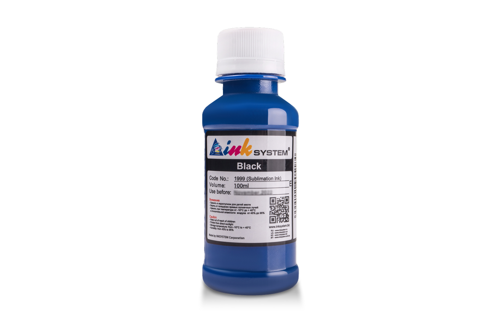 изображение Сублимационные чернила INKSYSTEM Black (100 ml)