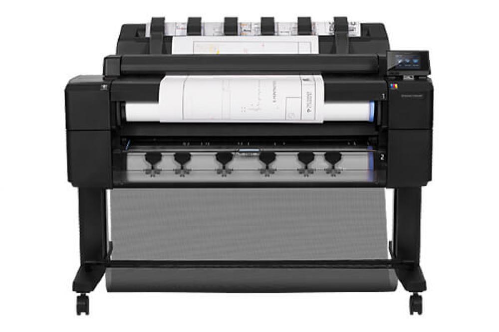 картинка Плоттер HP DesignJet T2500 с СНПЧ и чернилами - изображение 1