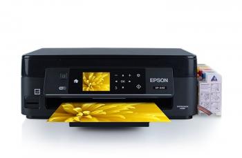МФУ Epson Expression Home XP-440 с СНПЧ и чернилами