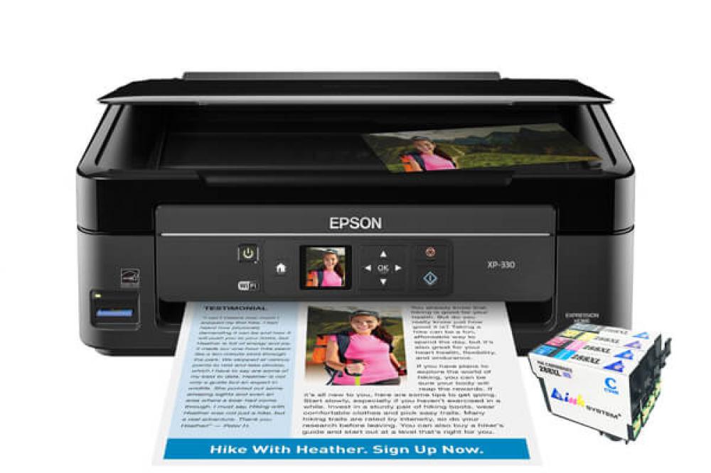 МФУ Epson Expression Home XP-330 с картриджами INKSYSTEM фото Казахстан - изображение 1