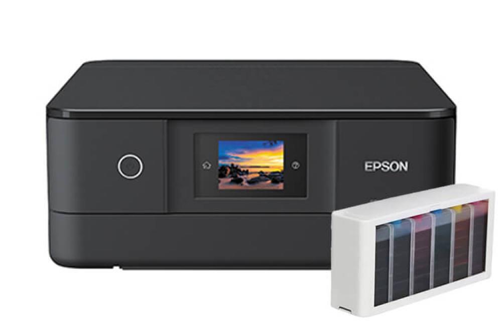 МФУ Epson Colorio EP-879AW/AB/AR с СНПЧ и чернилами картинка Алмата - изображение 1