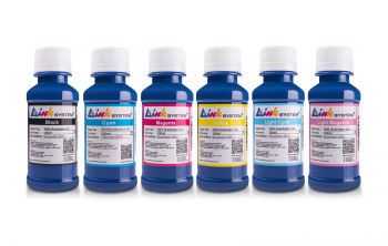 Комплект сублимационных чернил INKSYSTEM 6 цветов (100 ml)