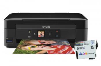 МФУ Epson Expression Home XP-332 с картриджами INKSYSTEM