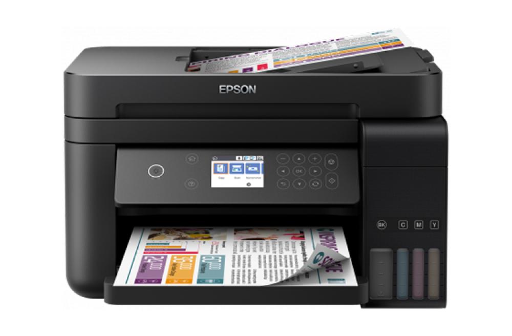 картинка МФУ Epson EcoTank ET-3750 с оригинальной СНПЧ и чернилами - изображение 1