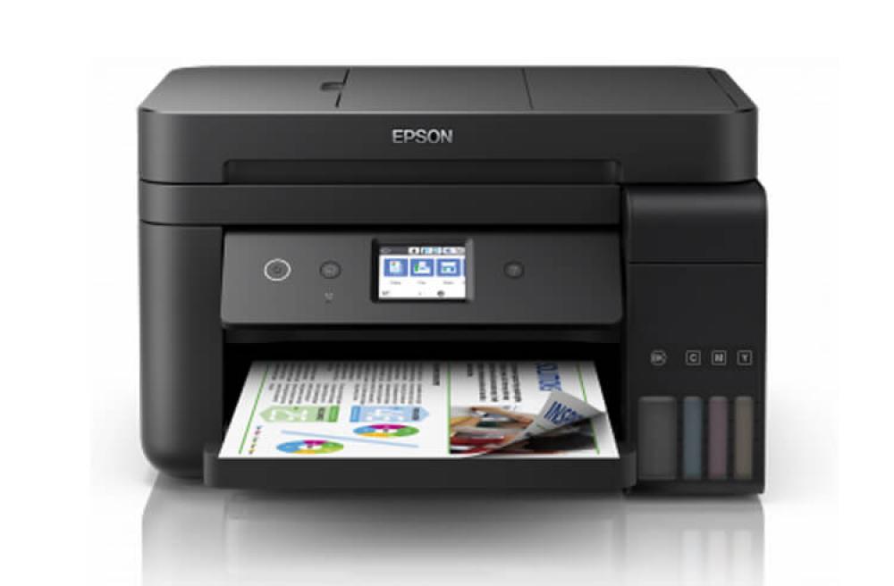 изображение МФУ Epson EcoTank ET-4750 с оригинальной СНПЧ и чернилами INKSYSTEM - изображение 1