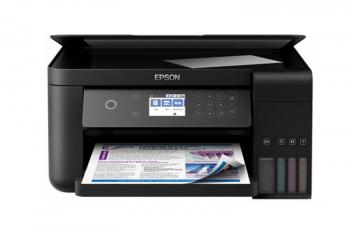 МФУ Epson EcoTank ET-3700 с оригинальной СНПЧ и чернилами
