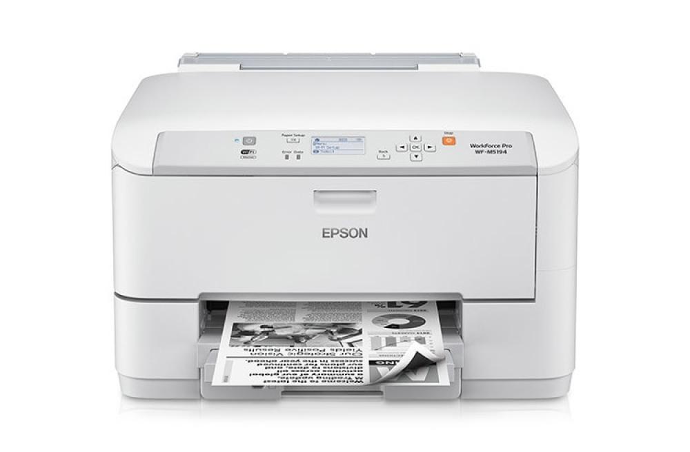 изображение Принтер Epson WorkForce Pro WF-M5194 с СНПЧ и чернилами - изображение 1
