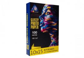 Глянцевая фотобумага INKSYSTEM Glossy Photo Paper 180g, 10x15, 100 листов