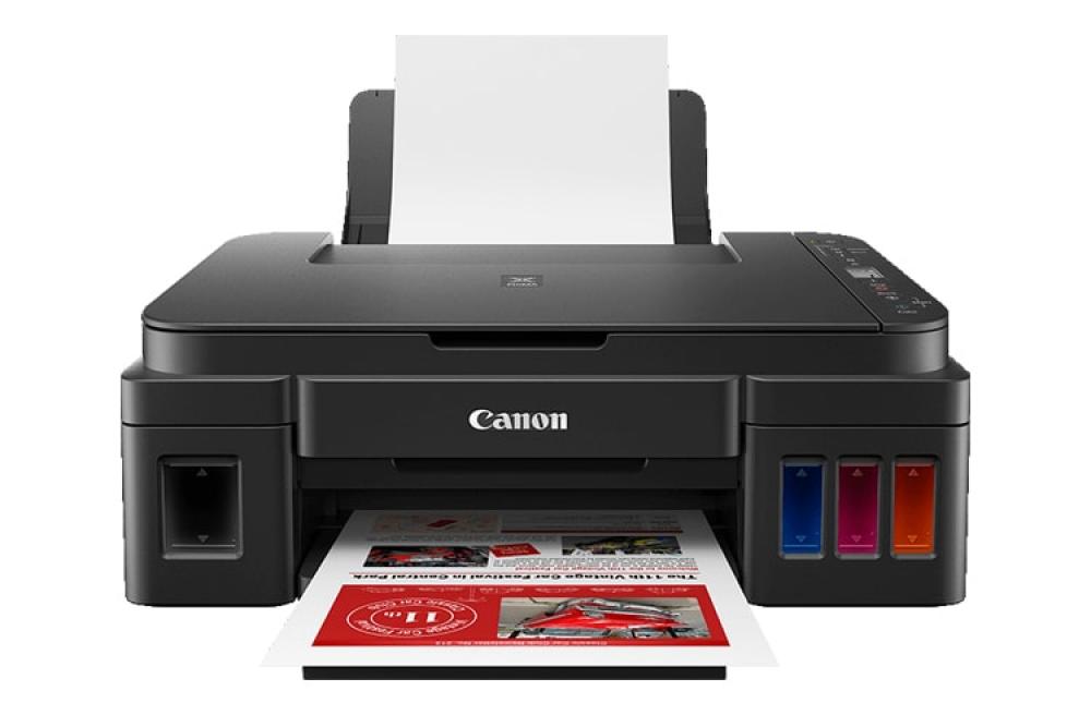 изображение МФУ Canon PIXMA G3410 с оригинальной СНПЧ и чернилами INKSYSTEM - изображение 1