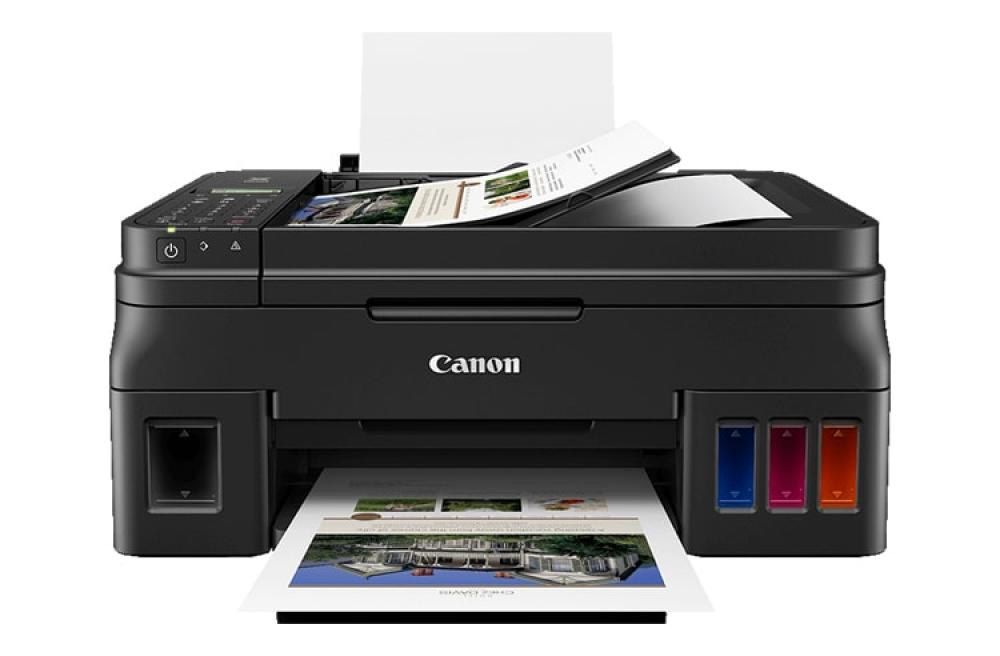 картинка МФУ Canon PIXMA G4410 с оригинальной СНПЧ и чернилами INKSYSTEM - изображение 1