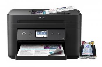 МФУ Epson Workforce WF-2860DWF с СНПЧ и чернилами МФУ Epson Workforce WF-2860DWF с СНПЧ и чернилами