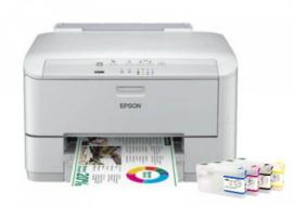 Цветной принтер Epson WorkForce Pro WP-4015DN с ПЗК и чернилами Цветной принтер Epson WorkForce Pro WP-4015DN с ПЗК и чернилами