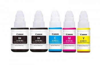 Оригинальные чернила для Canon PIXMA G3411 (5 цветов) Оригинальные чернила для Canon PIXMA G3411 (5 цветов)