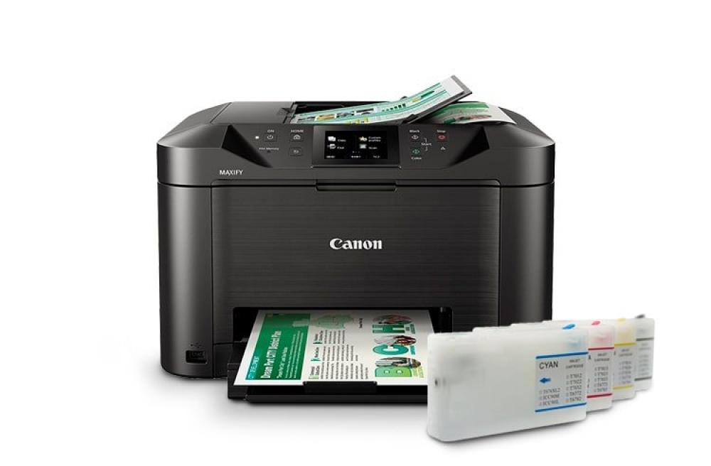 картинка МФУ Canon MAXIFY MB5150 с ПЗК и чернилами - изображение 1