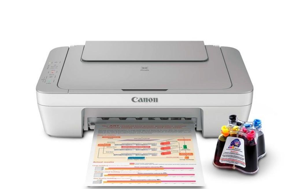 картинка МФУ Canon PIXMA MG2450 с СНПЧ и чернилами - изображение 1