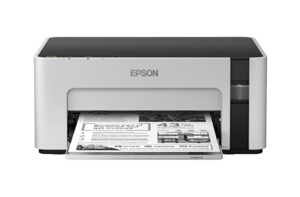изображение Принтер Epson M1100 с оригинальной СНПЧ и чернилами - изображение 1