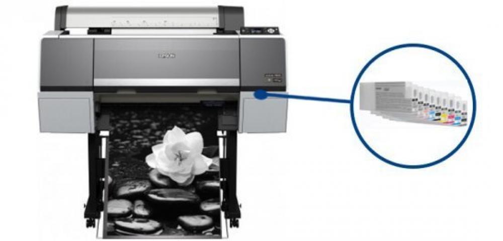 Плоттер Epson SureColor SC-P6000 Spectro с ПЗК и чернилами - inksystem.kz - изображение 1