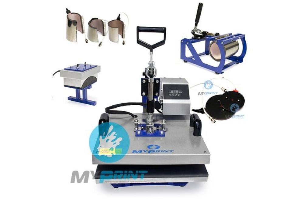 фото Термопресс многофункциональный MyPrint HP 4 в 1 38x38 см - изображение 1
