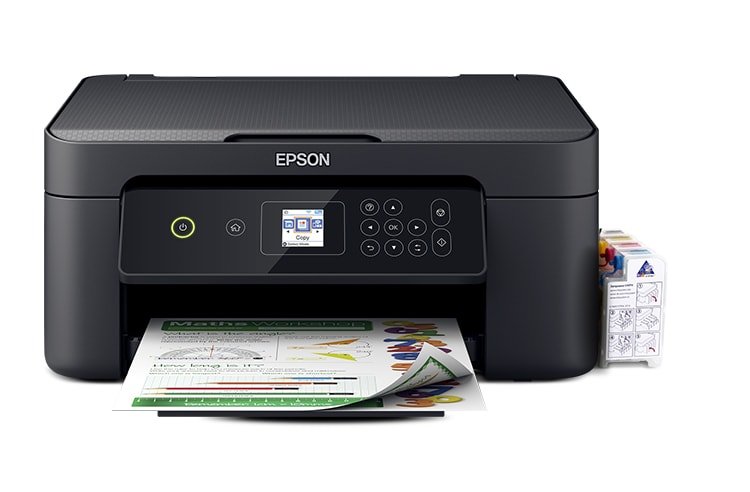 изображение МФУ Epson Expression Home XP-3100 с СНПЧ и чернилами