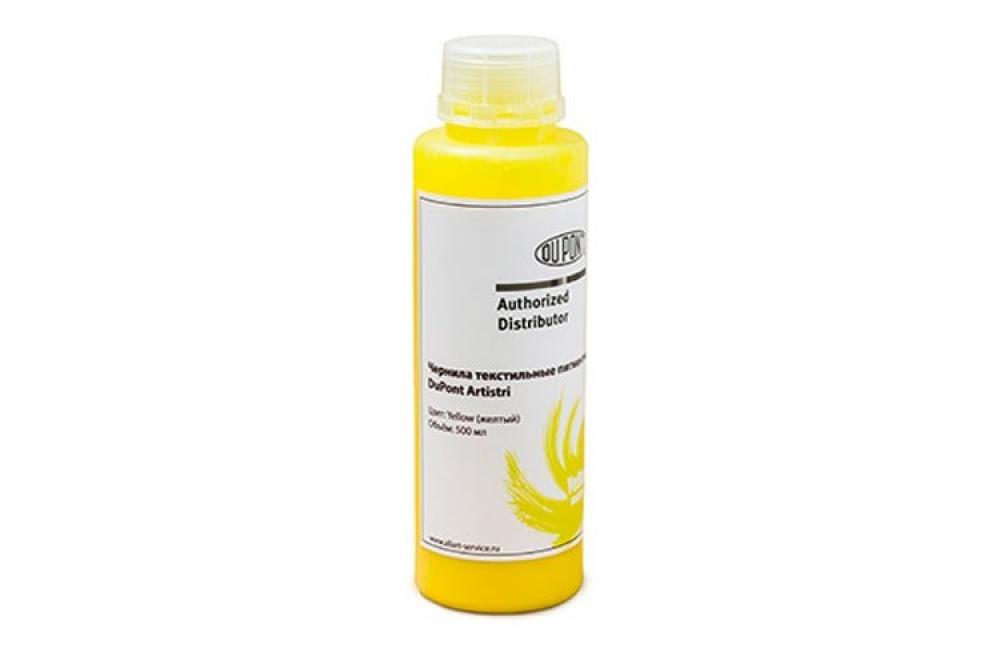 картинка Текстильные чернила DuPont Artistri Yellow, 500 мл