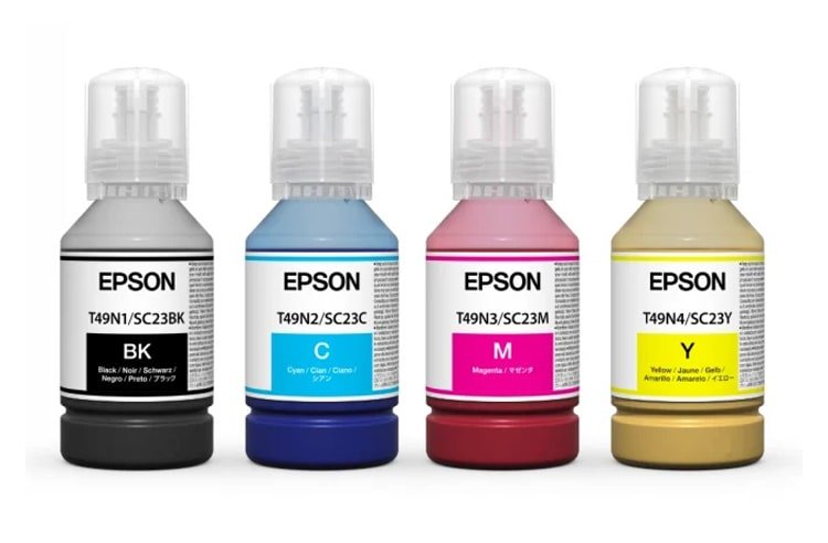 картинка Оригинальные чернила для Epson SC-T3100X (140мл, 4 цвета)