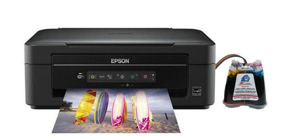 изображение МФУ Epson Expression Home XP-207 с СНПЧ и чернилами - изображение 1